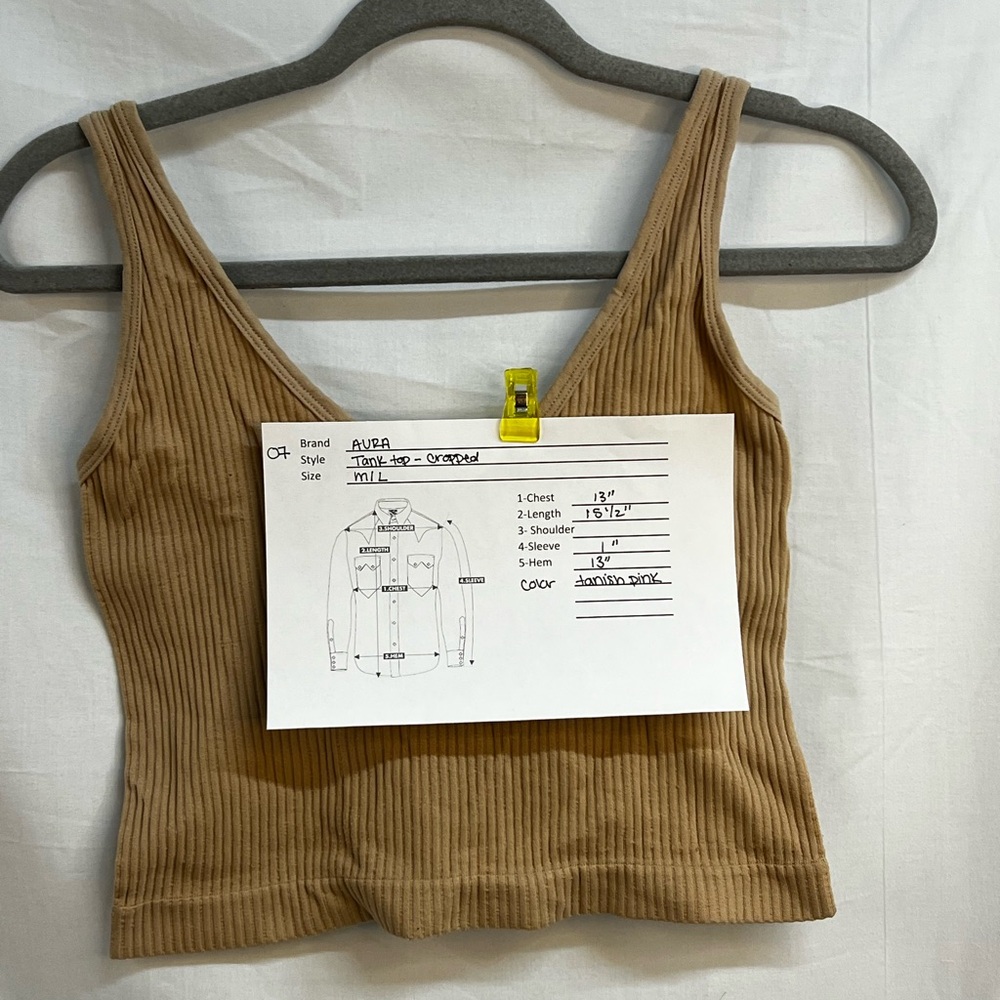 Cropped tanktop